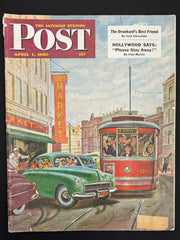 April 1, 1950 Saturday Evening Post featuring Jack Alexander’s Alcoholics Anonymous article “The Drunkard’s Best Friend”