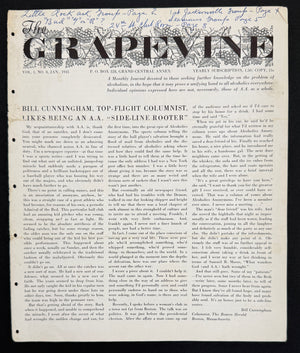 The A.A. Grapevine — January 1945 | Volume I, No. 8