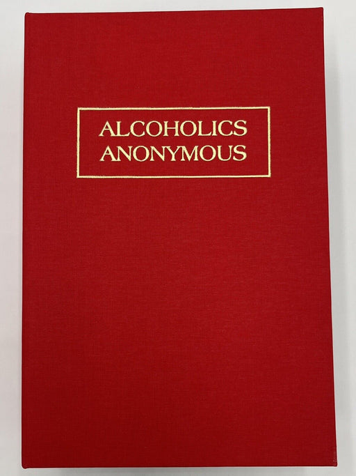 Alcoholics Anonymous First Edition 5th Printing Custom Clamshell Box Recovery Collectibles