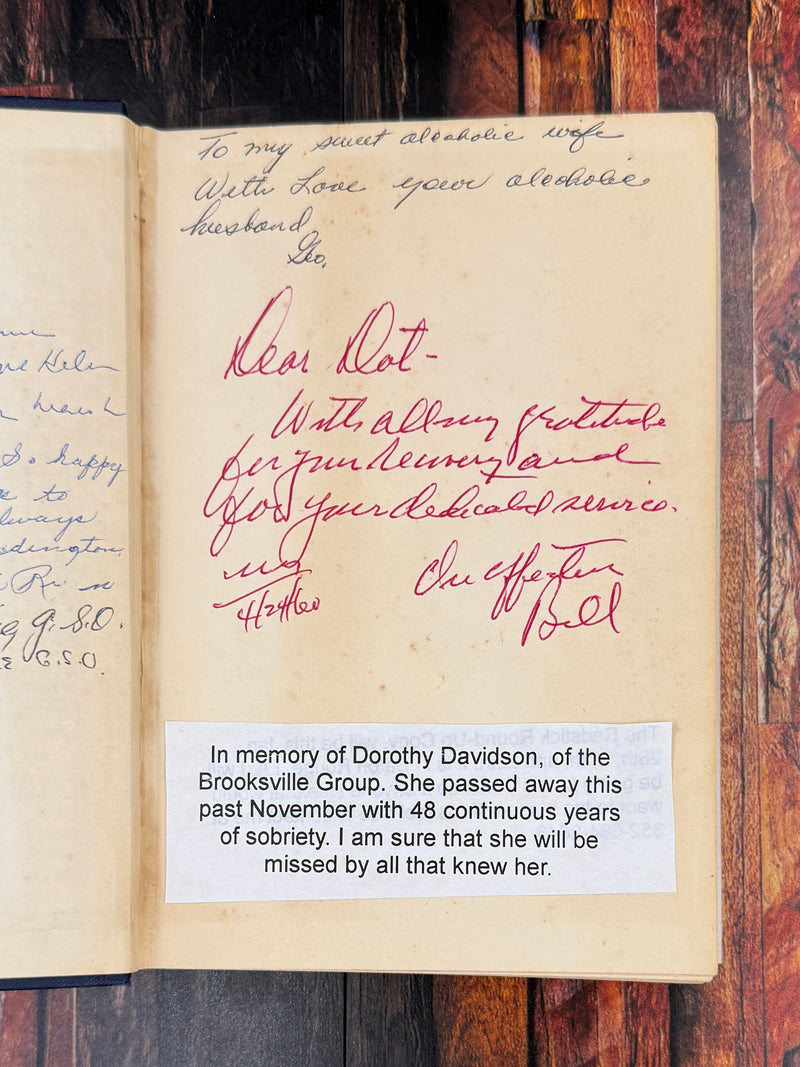 The Co-Founders Collection — Ten Signed First Edition Alcoholics Anonymous Big Books, 1941–1954
