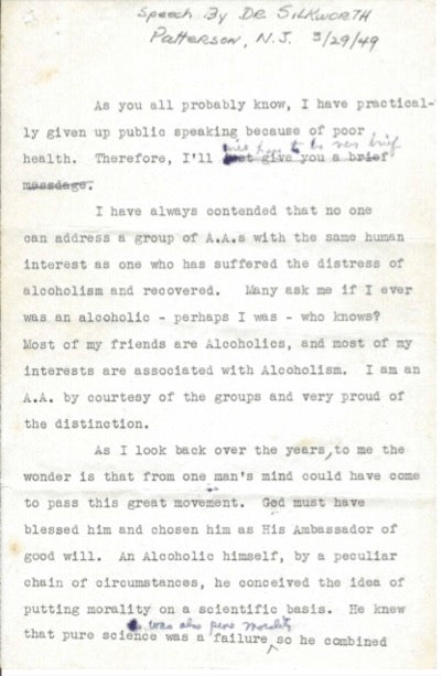 The William D. Silkworth Collection