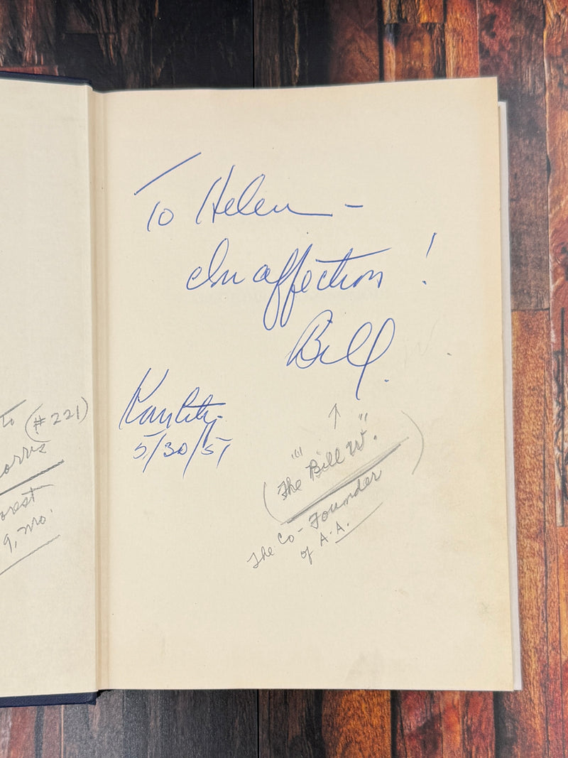The Co-Founders Collection — Ten Signed First Edition Alcoholics Anonymous Big Books, 1941–1954