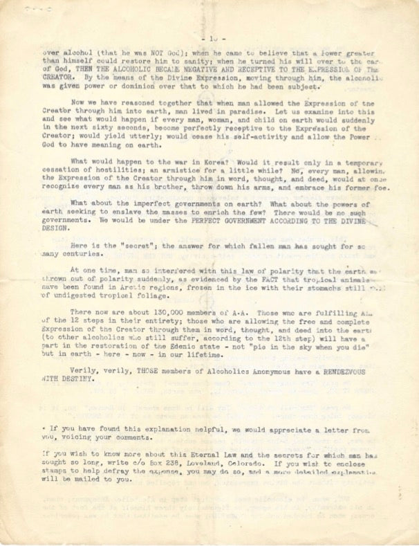 The William D. Silkworth Collection