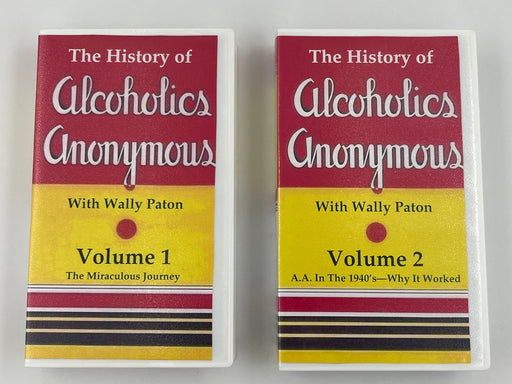 The History of Alcoholics Anonymous with Wally Paton - VHS Tapes Recovery Collectibles