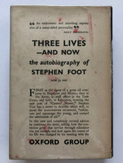 SIGNED by STEPHEN FOOT - Life Began Yesterday - 1st Printing w/ODJ Recovery Collectibles