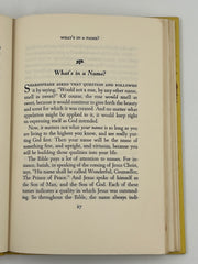 Stake Your Claim by Emmet Fox - 1952 David Shaw