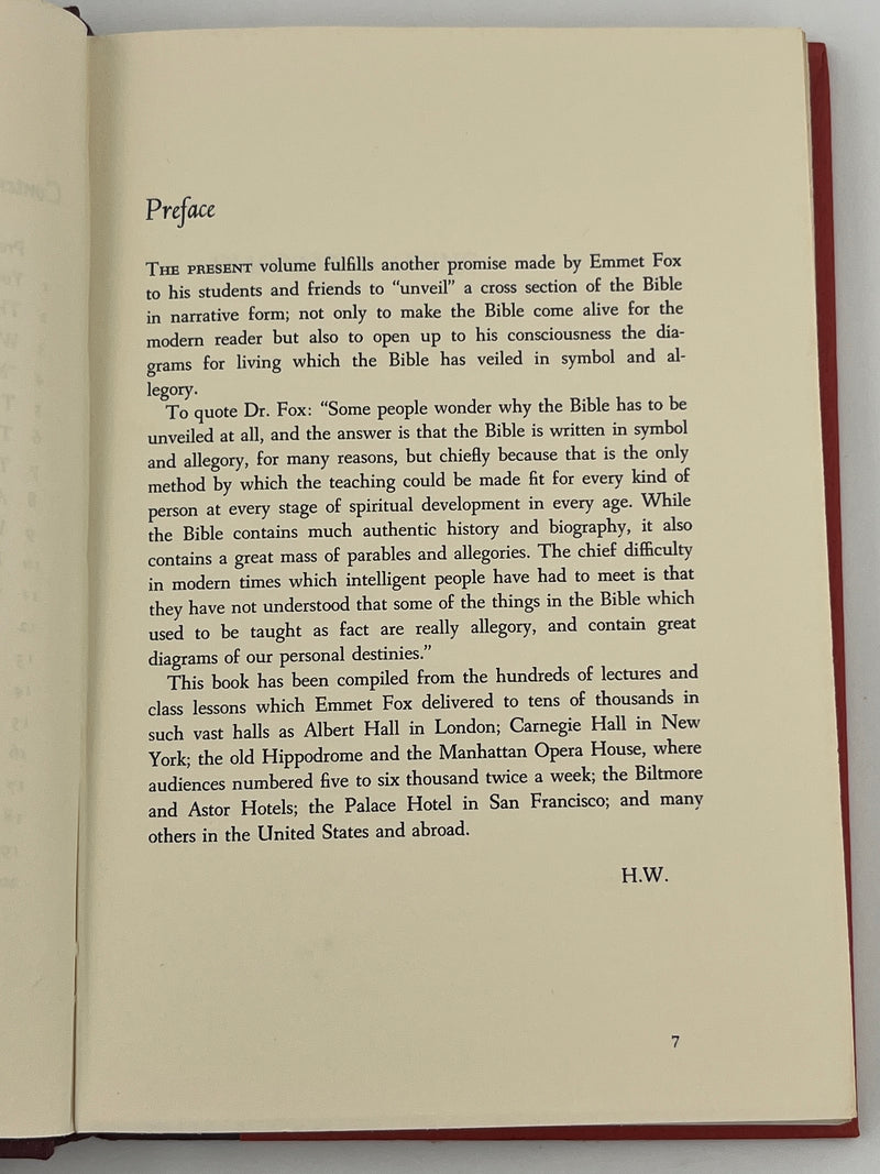 Diagrams for Living: The Bible Unveiled by Emmet Fox - First Edition - 1968 David Shaw