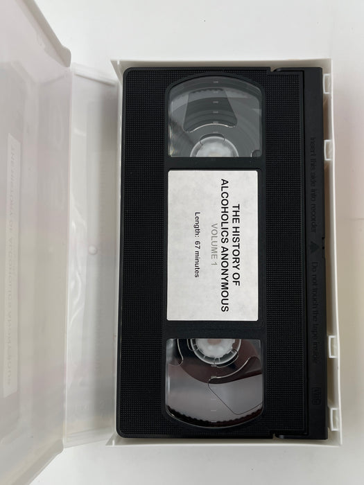 The History of Alcoholics Anonymous with Wally Paton - VHS Tapes Recovery Collectibles
