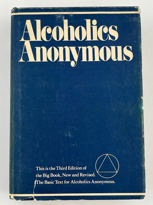 Alcoholics Anonymous Third Edition 3rd Printing from 1977 - ODJ Recovery Collectibles