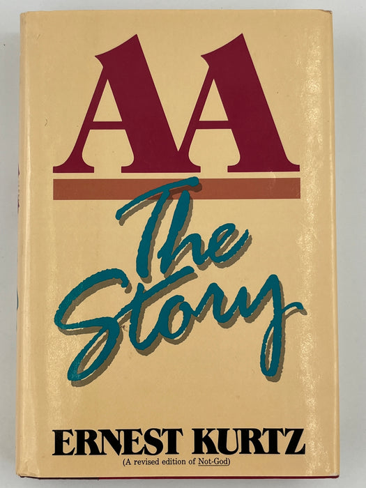AA The Story by Ernest Kurtz - First Printing from 1988 - Original Dust Jacket Recovery Collectibles