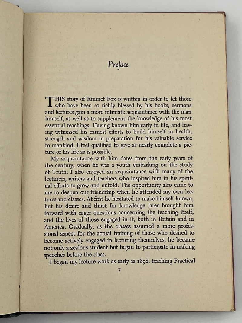 Emmet Fox - The Man & His Work by Harry Gaze David Shaw