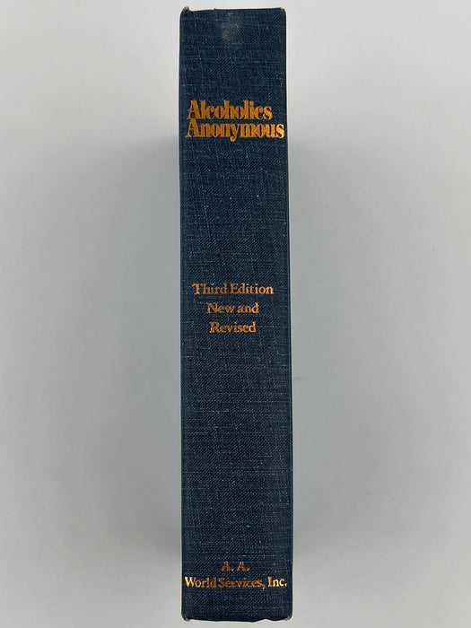 Alcoholics Anonymous Third Edition 3rd Printing from 1977 - ODJ Recovery Collectibles
