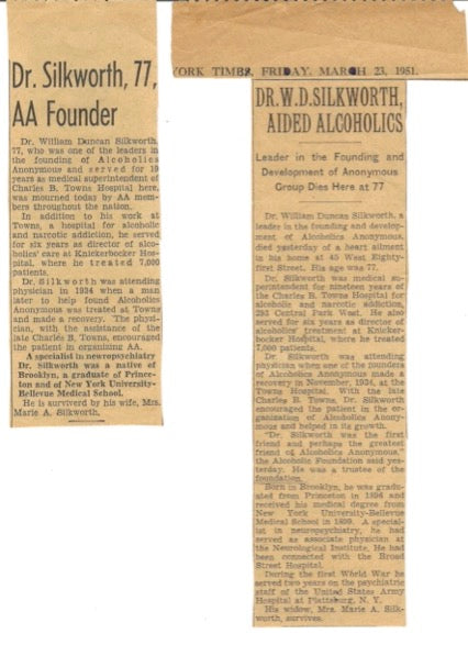 The William D. Silkworth Collection
