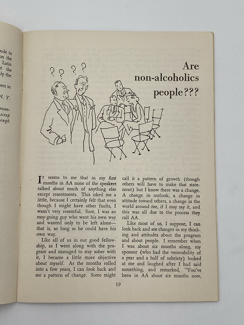 AA Grapevine - 1955 International Convention Issue - July 1955 Recovery Collectibles