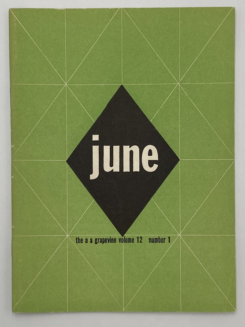 AA Grapevine - 1955 International Convention Program - June 1955 Recovery Collectibles