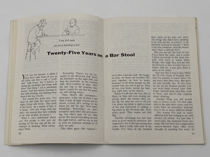 AA Grapevine - 25th Anniversary - June 1969 Recovery Collectibles