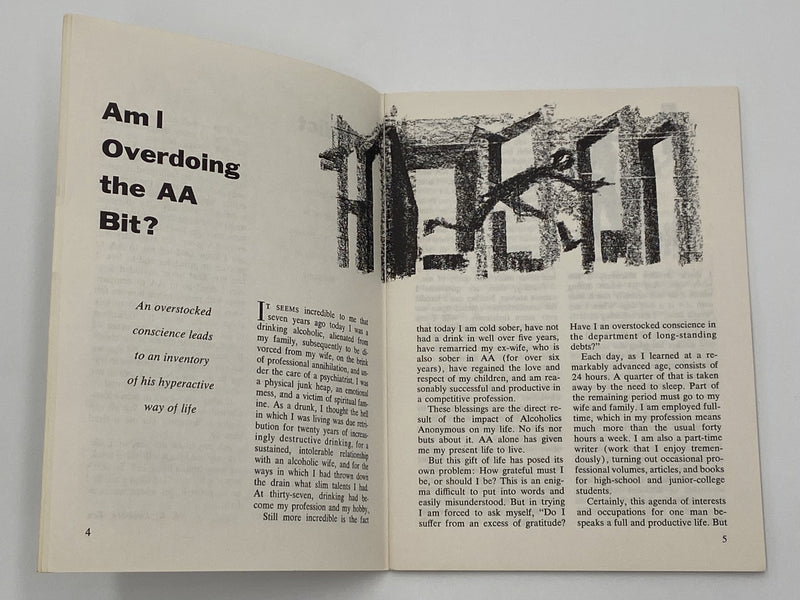 AA Grapevine - A Doctor’s 12 Observations - November 1970 Recovery Collectibles