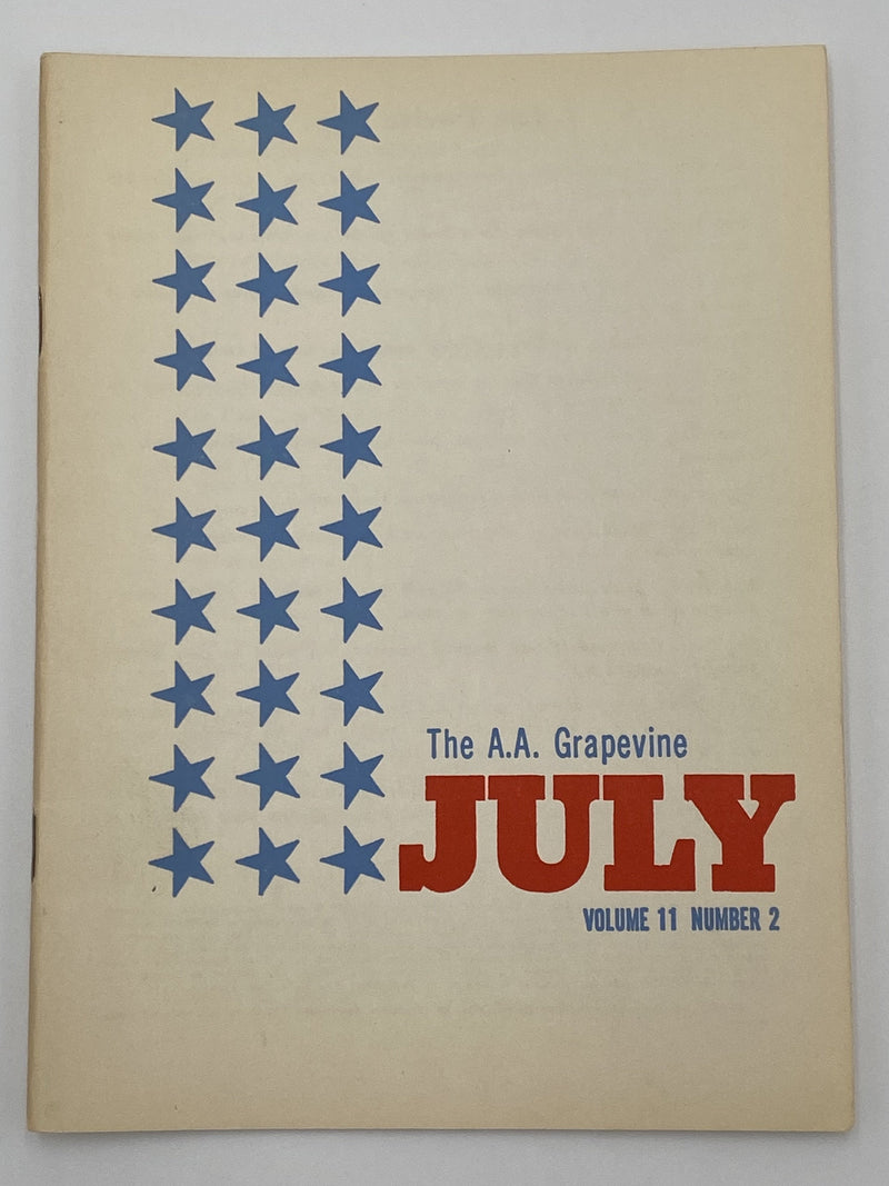 AA Grapevine - A Letter To Groups from Bill - July 1954 Recovery Collectibles