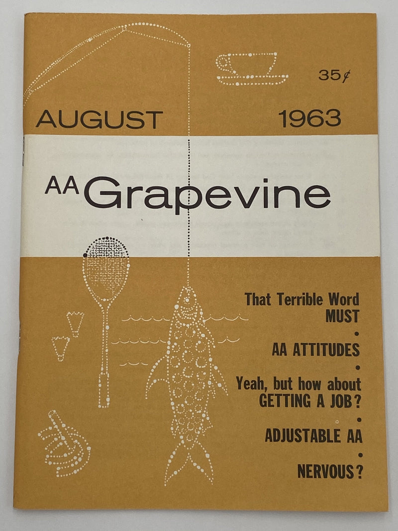 AA Grapevine - AA Attitudes - August 1963 Recovery Collectibles