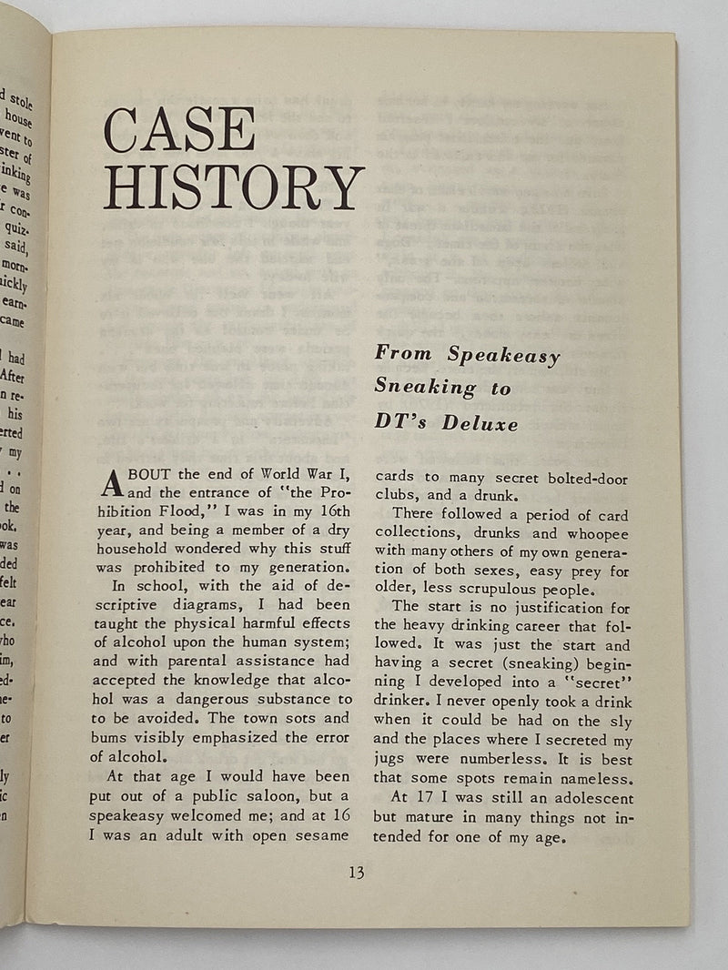 AA Grapevine - AA Prison Groups - July 1952 Recovery Collectibles