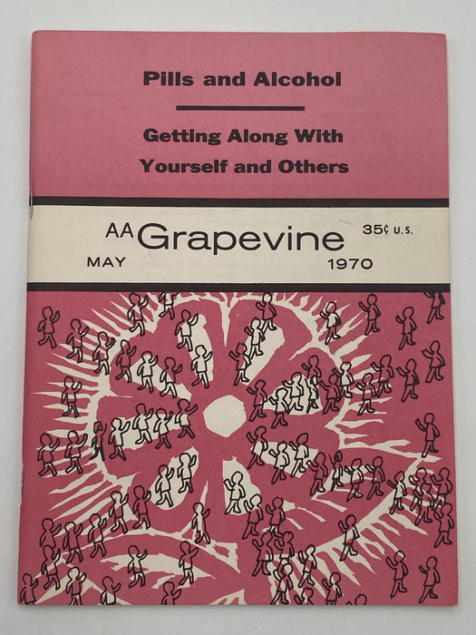 AA Grapevine - Alcohol and Pills - May 1970 Recovery Collectibles