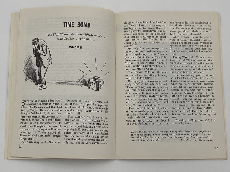 AA Grapevine - Alcohol and Your Brain - March 1963 Recovery Collectibles