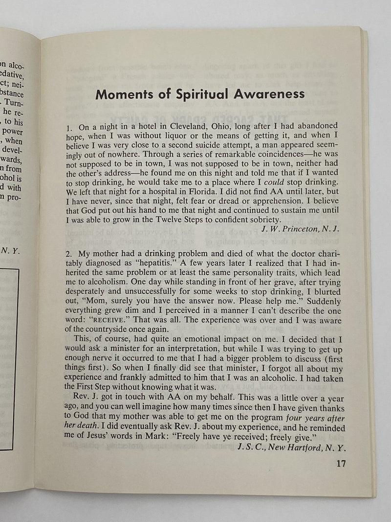 AA Grapevine - Alcohol and Your Brain - March 1963 Recovery Collectibles