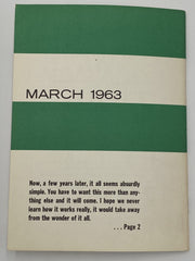 AA Grapevine - Alcohol and Your Brain - March 1963 Recovery Collectibles
