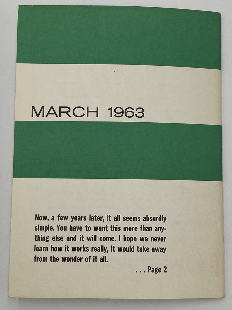 AA Grapevine - Alcohol and Your Brain - March 1963 Recovery Collectibles
