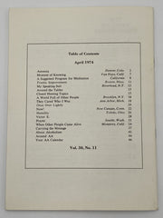 AA Grapevine - Amnesia - April 1974 Recovery Collectibles