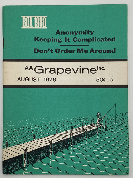 AA Grapevine - Anonymity - August 1976 Recovery Collectibles