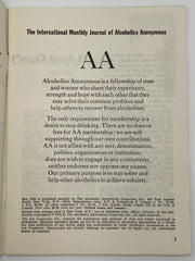 AA Grapevine - Anonymity - August 1976 Recovery Collectibles