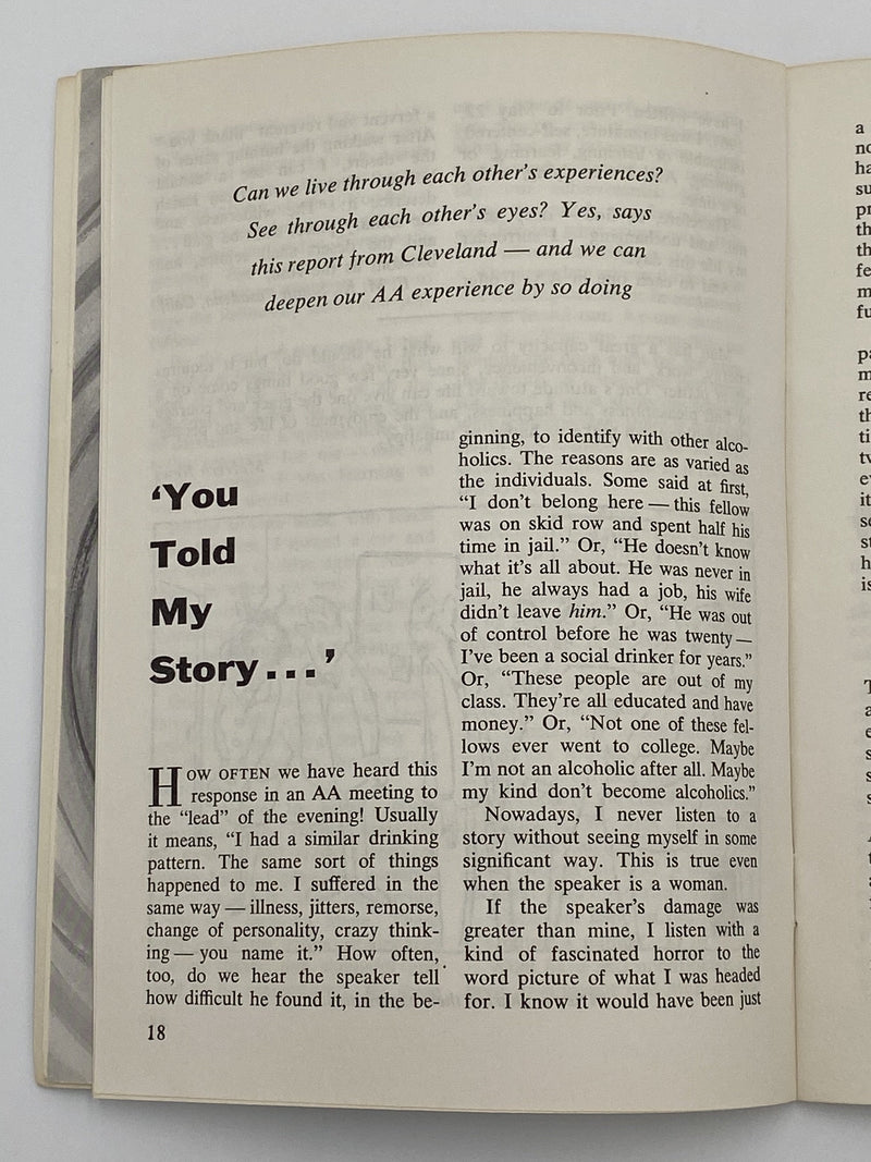 AA Grapevine - Anxiety/Tension - March 1969 Recovery Collectibles