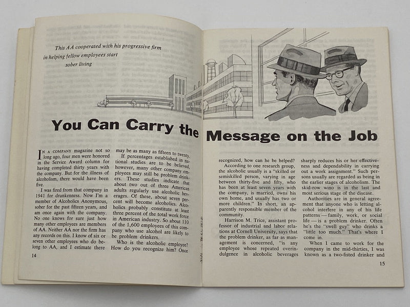 AA Grapevine - April 1968 Recovery Collectibles