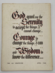 AA Grapevine - April 1968 Recovery Collectibles