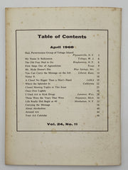 AA Grapevine - April 1968 Recovery Collectibles