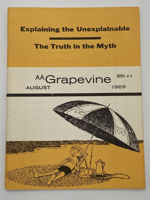 AA Grapevine - August 1969 Recovery Collectibles
