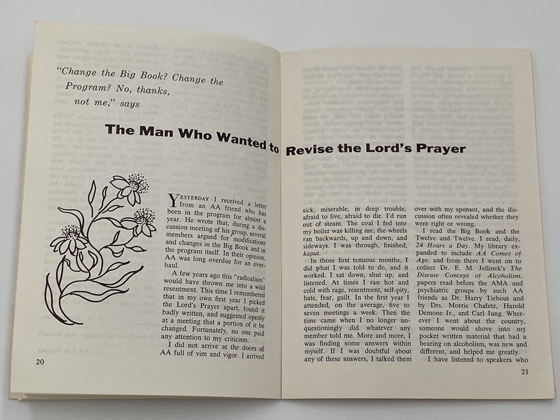 AA Grapevine - August 1969 Recovery Collectibles