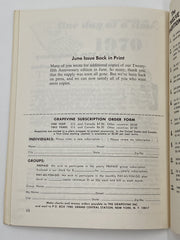 AA Grapevine - August 1969 Recovery Collectibles