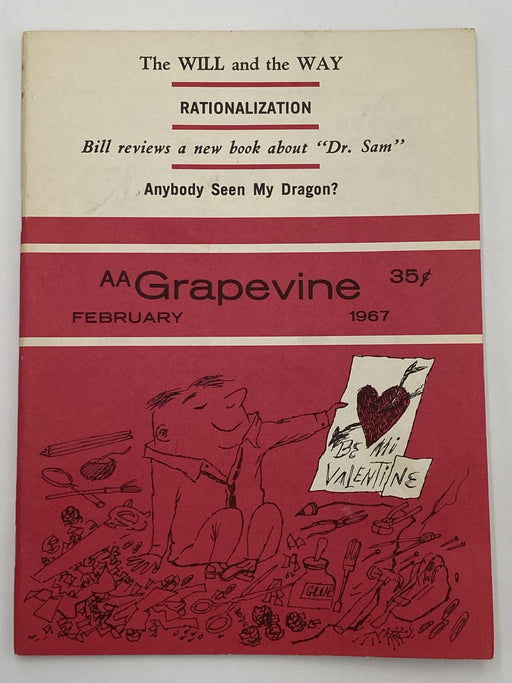 AA Grapevine - Bill Reviews a New Book About Dr. Sam - February 1967 Recovery Collectibles