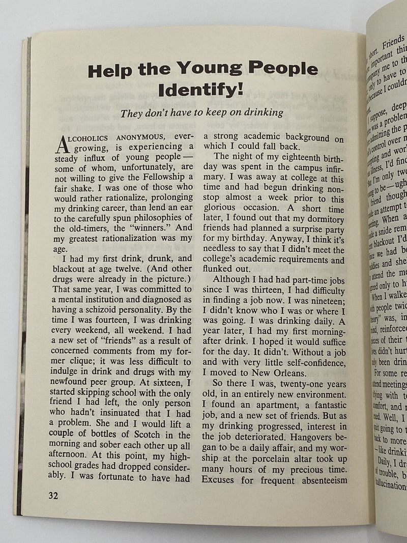 AA Grapevine - Breakup of a Marriage - August 1975 Recovery Collectibles