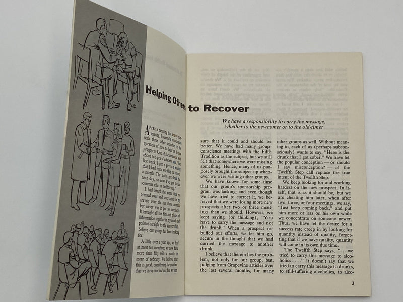 AA Grapevine - Can We Learn From Slips - March 1976 Recovery Collectibles
