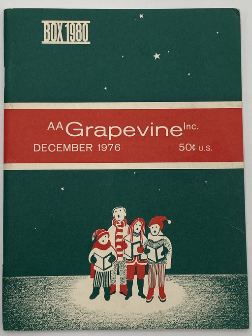 AA Grapevine - Celebrating Sobriety - December 1976 Recovery Collectibles