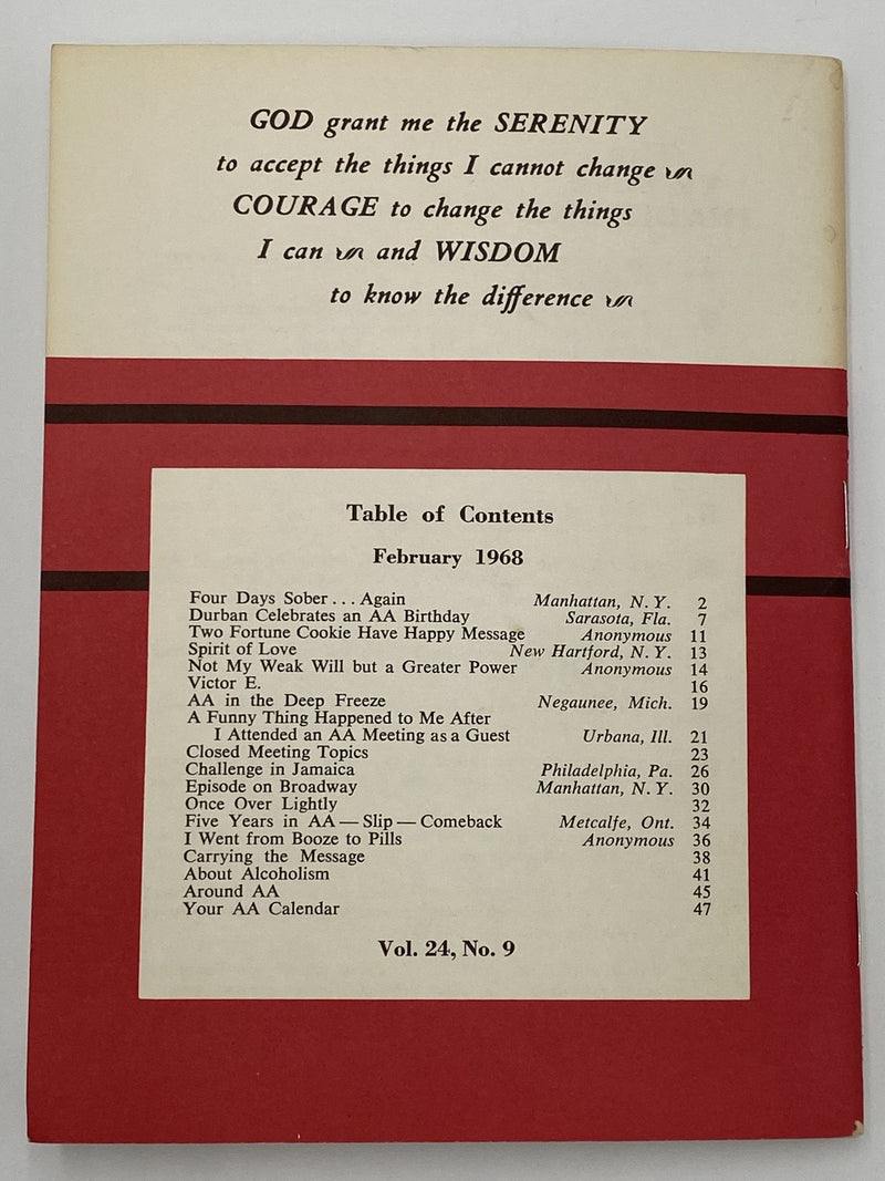AA Grapevine - Challenge in Jamaica - February 1968 Recovery Collectibles