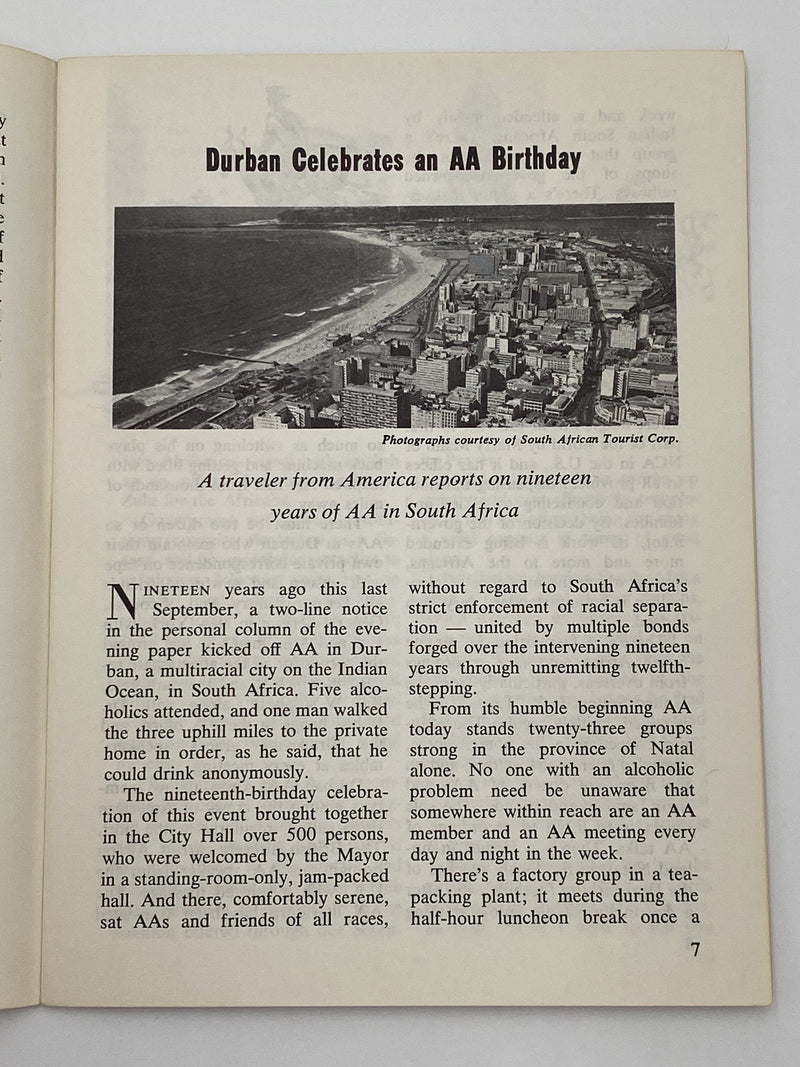 AA Grapevine - Challenge in Jamaica - February 1968 Recovery Collectibles