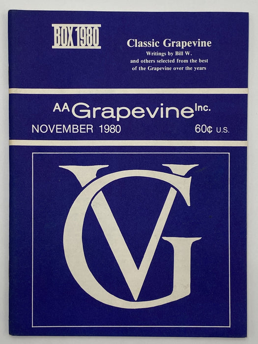 AA Grapevine - Classic Grapevine - November 1980 Recovery Collectibles