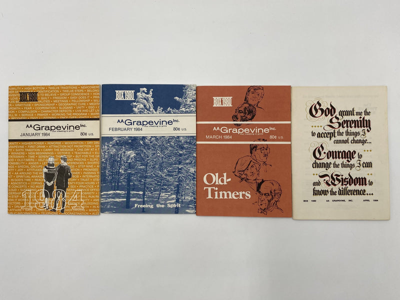AA Grapevine - Complete Set of 1984 Recovery Collectibles