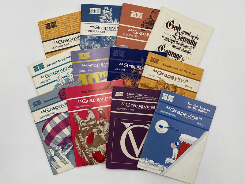 AA Grapevine - Complete Set of 1984 Recovery Collectibles