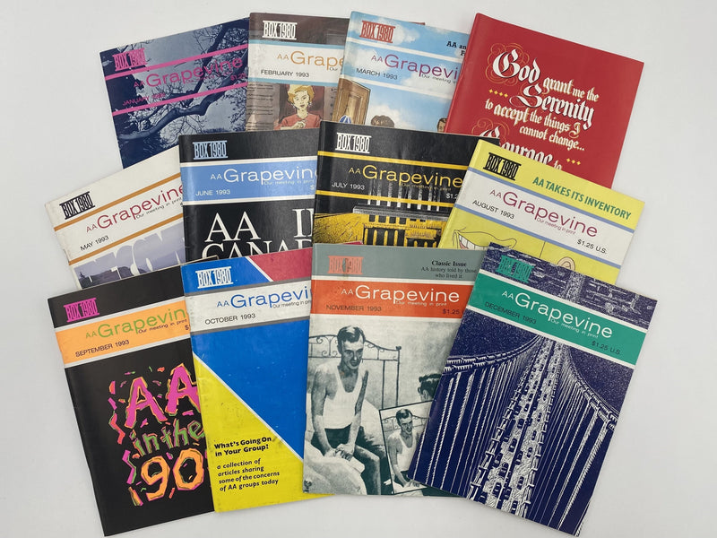 AA Grapevine - Complete Set of 1993 Recovery Collectibles