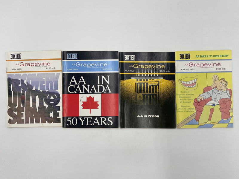 AA Grapevine - Complete Set of 1993 Recovery Collectibles